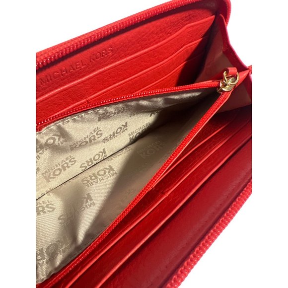 Designer Red Wallet 9 in x 5 in - Picture 8 of 8